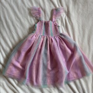 George Light Pink Tulle Dress